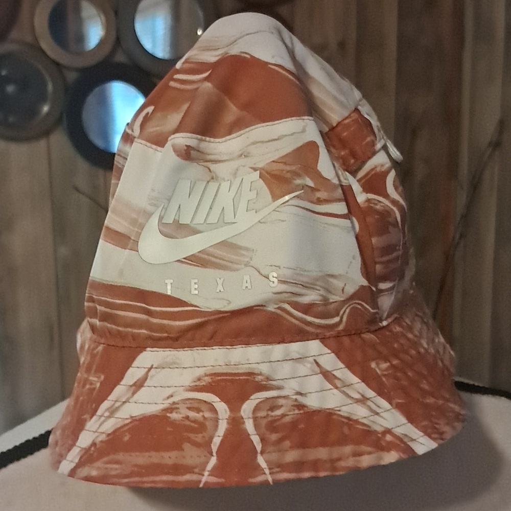 Texas Longhorns Nike Spring Break Reversible Bucket Hat Golf Outdoor - Picture 6 of 8